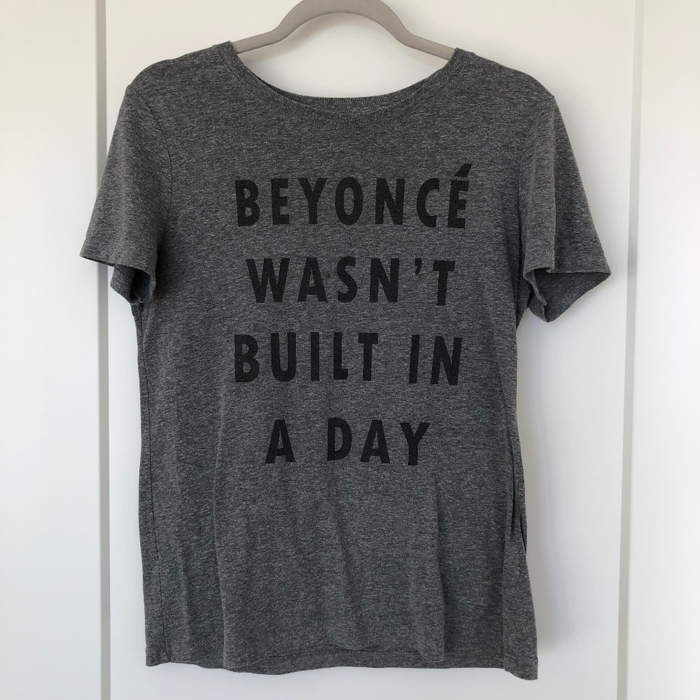 Beyonce wasn't built in a day graphic tee
